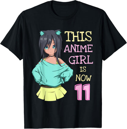This Anime Girl Is Now 11 Years Old Birthday Girl Kawaii