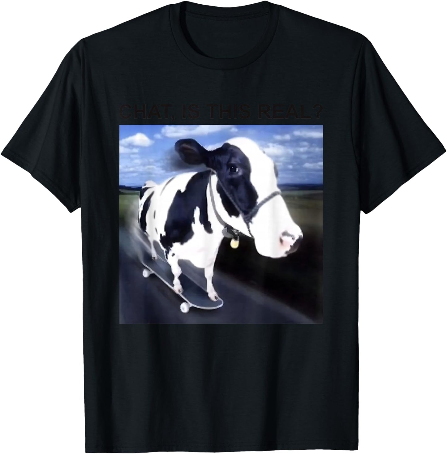 Chat Is This Real Skateboarding Dairy Cow