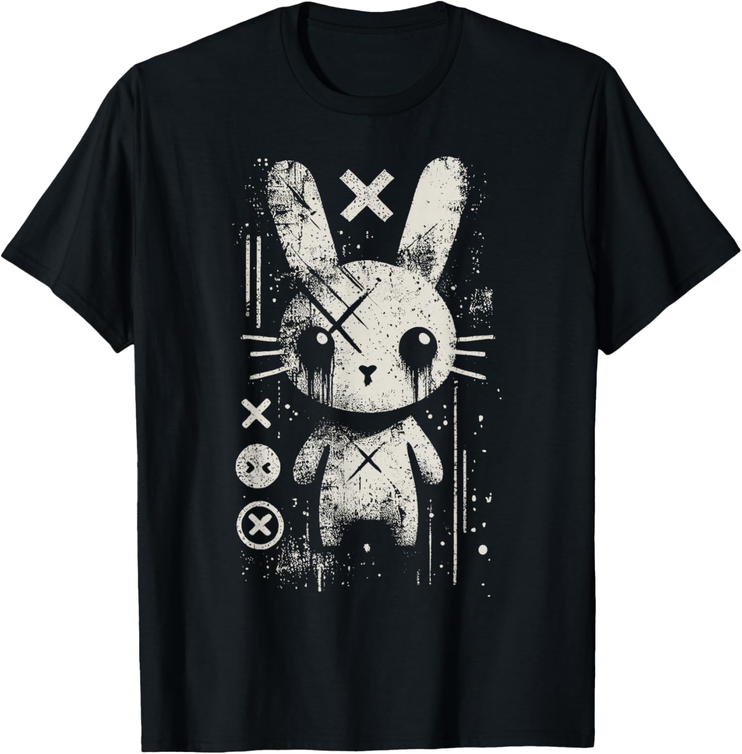 Creepy Cute Goth Bunny Horror Kawaii Rabbit Grunge Aesthetic