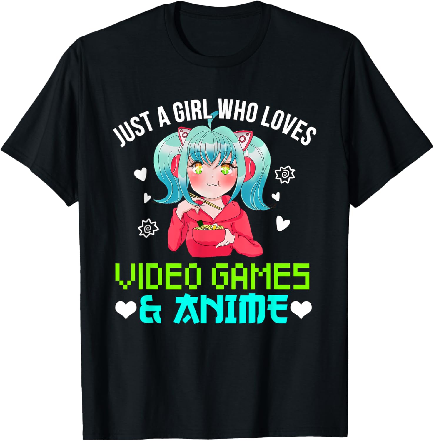 Just A Girl Who Loves Video Games and Anime