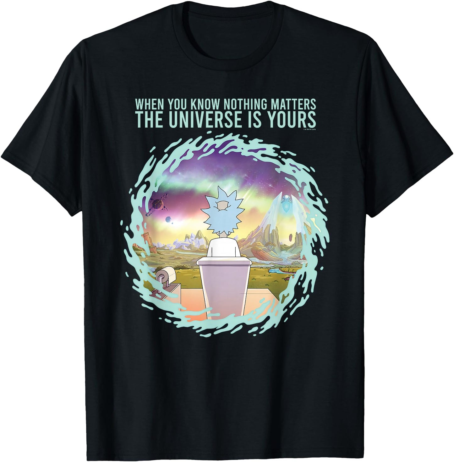 Rick and Morty The Universe is Yours Adult Cartoon Fashion