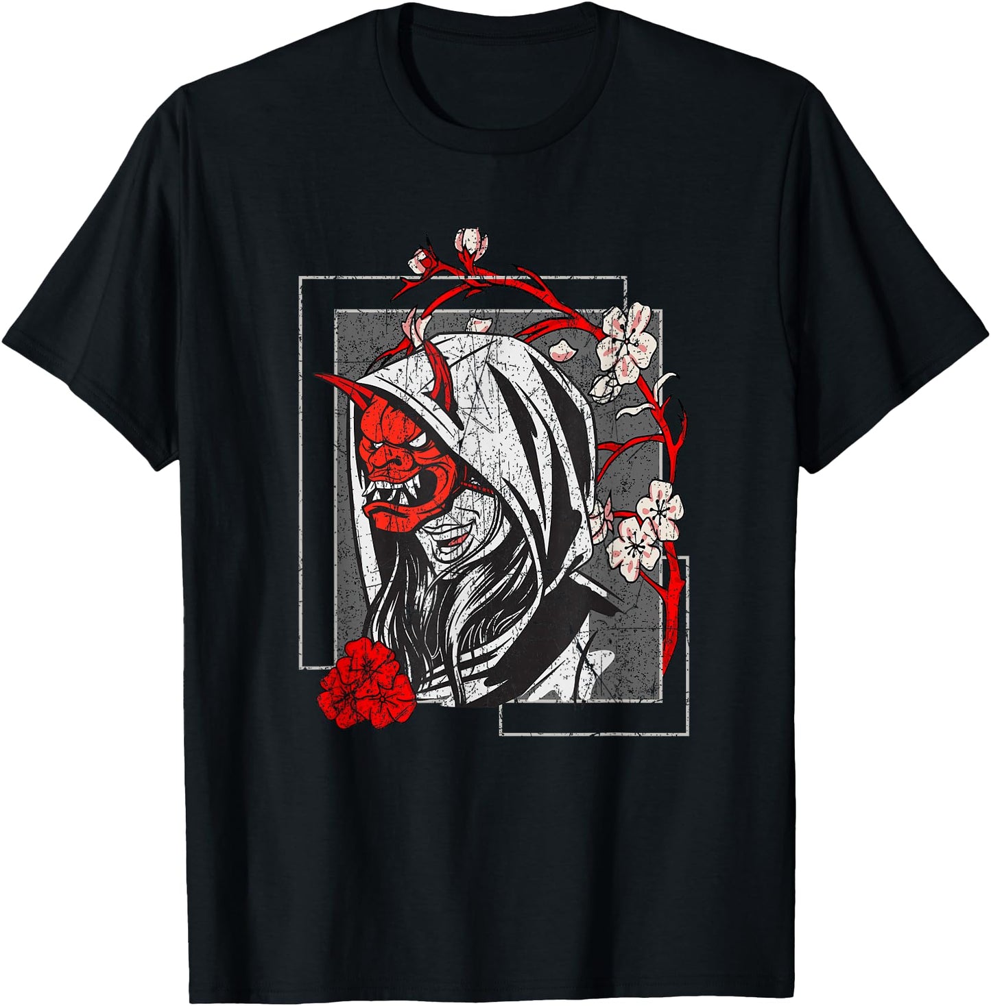 Oni Monster Yokai Hannya Anime Girl Harajuku Japan Aesthetic