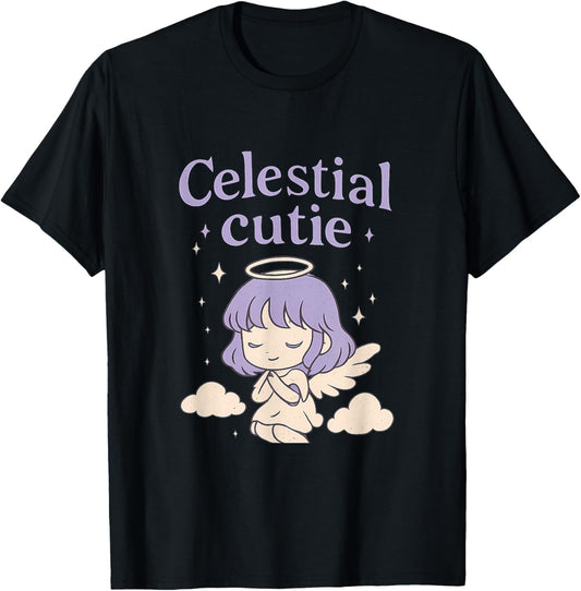 Celestial Cutie Anime Kawaii Chibi Angel Design