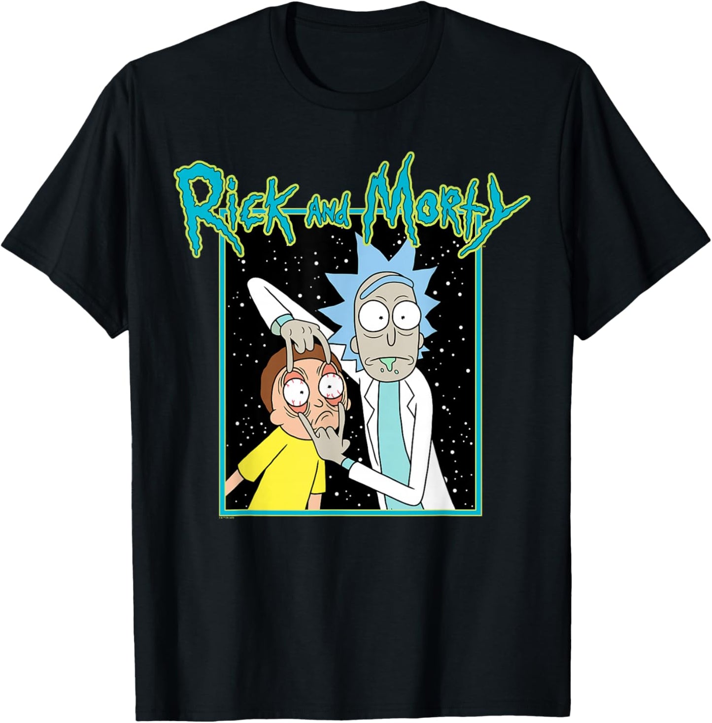 Rick and Morty Space Look Morty Adult Cartoon Fashion