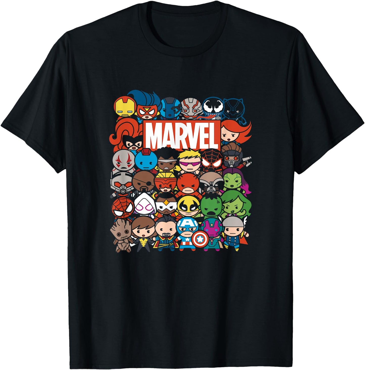 Marvel Kawaii Marvel Universe Super Heroes Chibi Group Shot