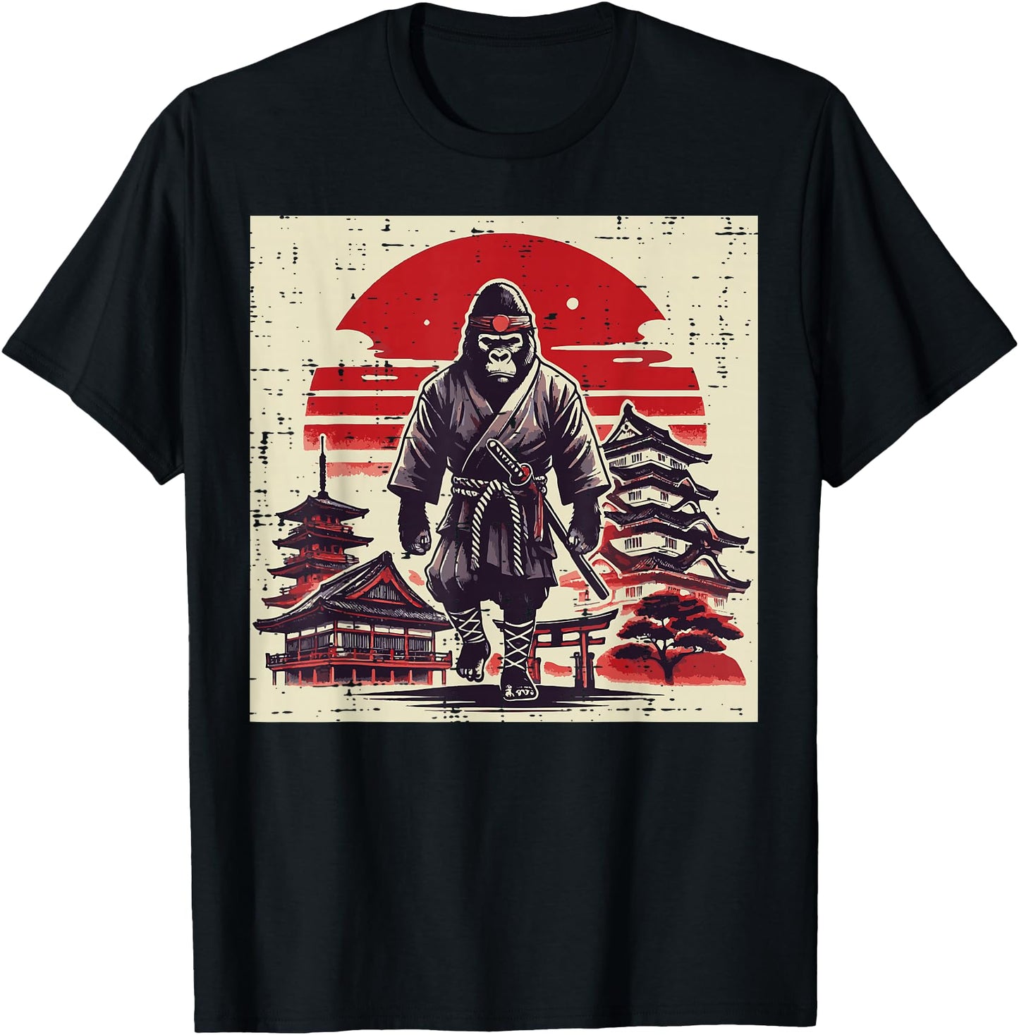 Bigfoot Samurai Kimono Japanese Sasquatch Men Women