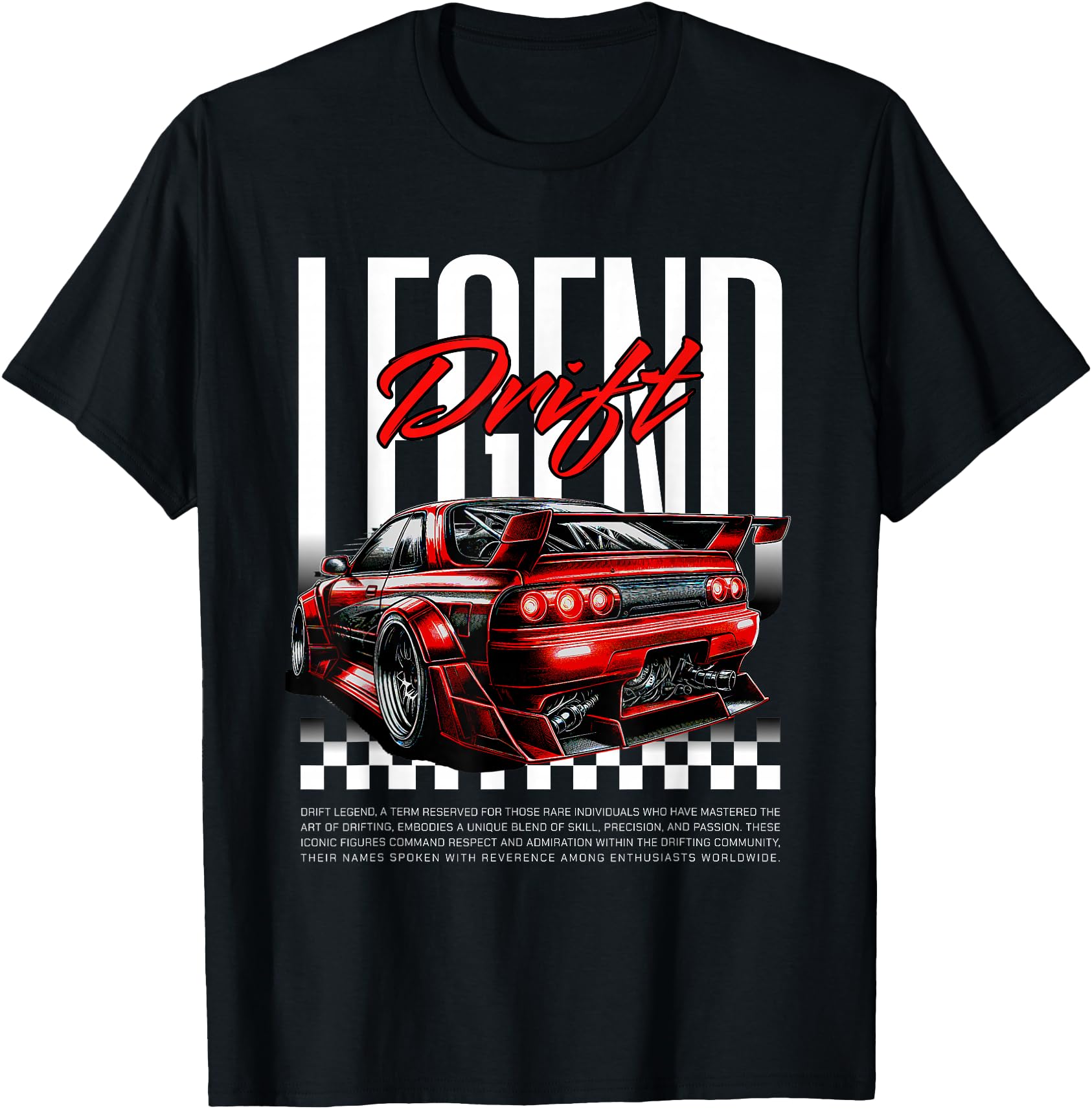 Cool Retro Vintage Japanese JDM Tokyo Japan Drift Race Car