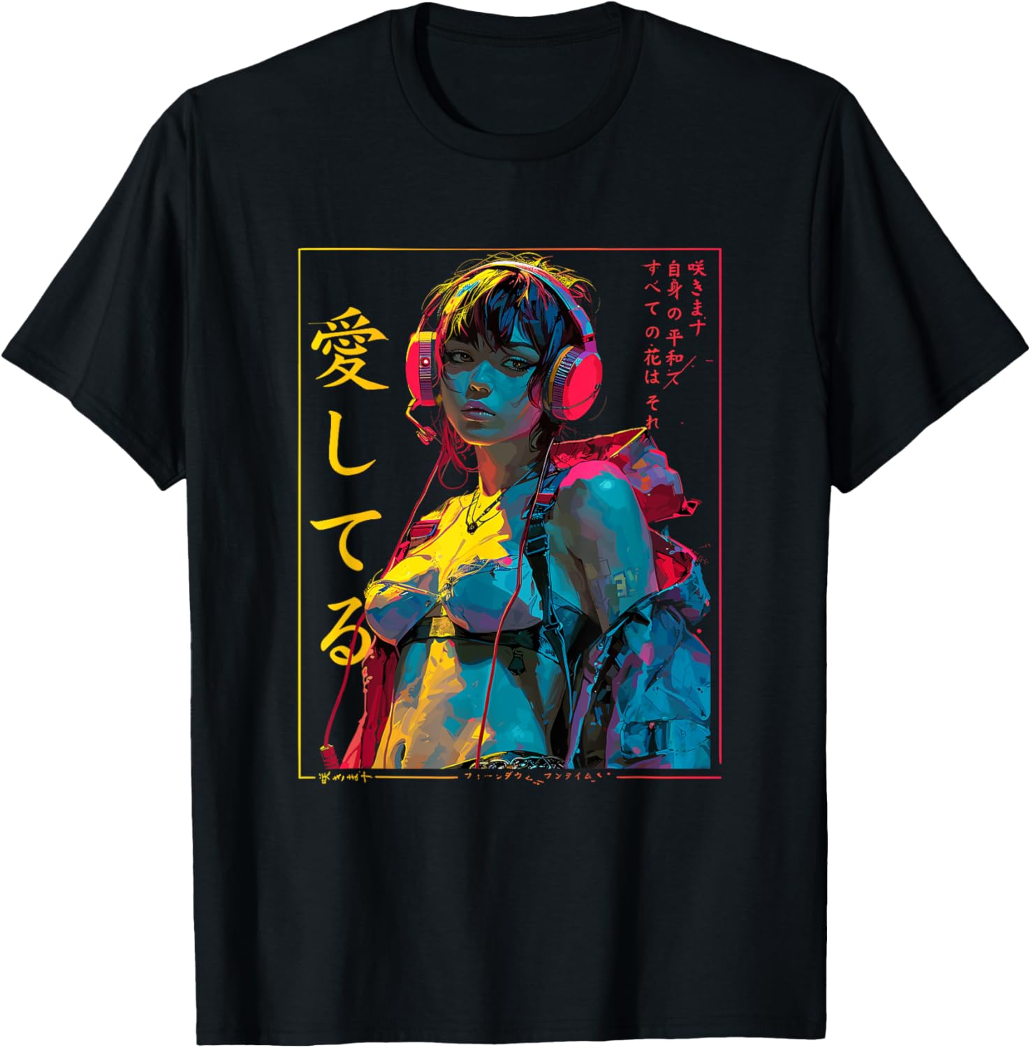 Cyberpunk anime girl