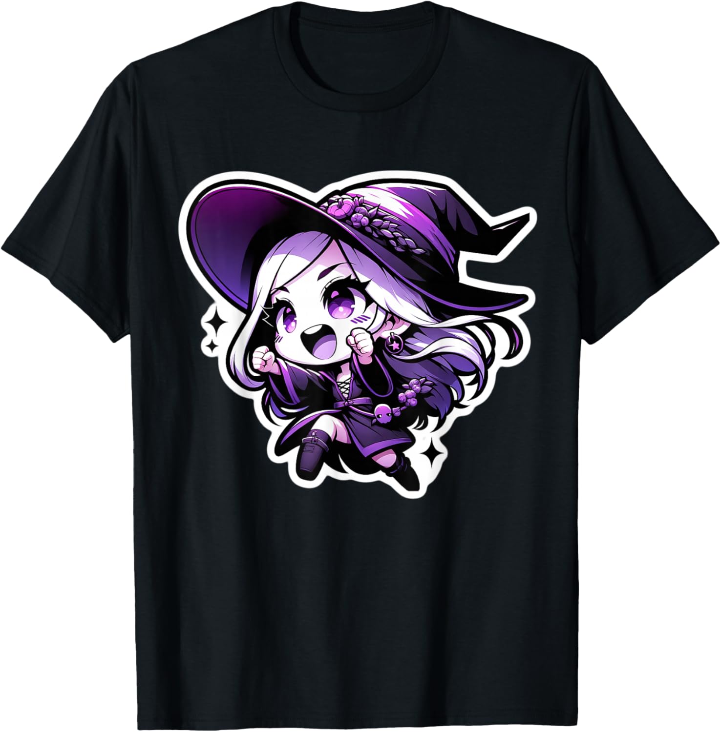 Witchy Fun Uwu Chibi Anime Kawaii Otaku Halloween Edition