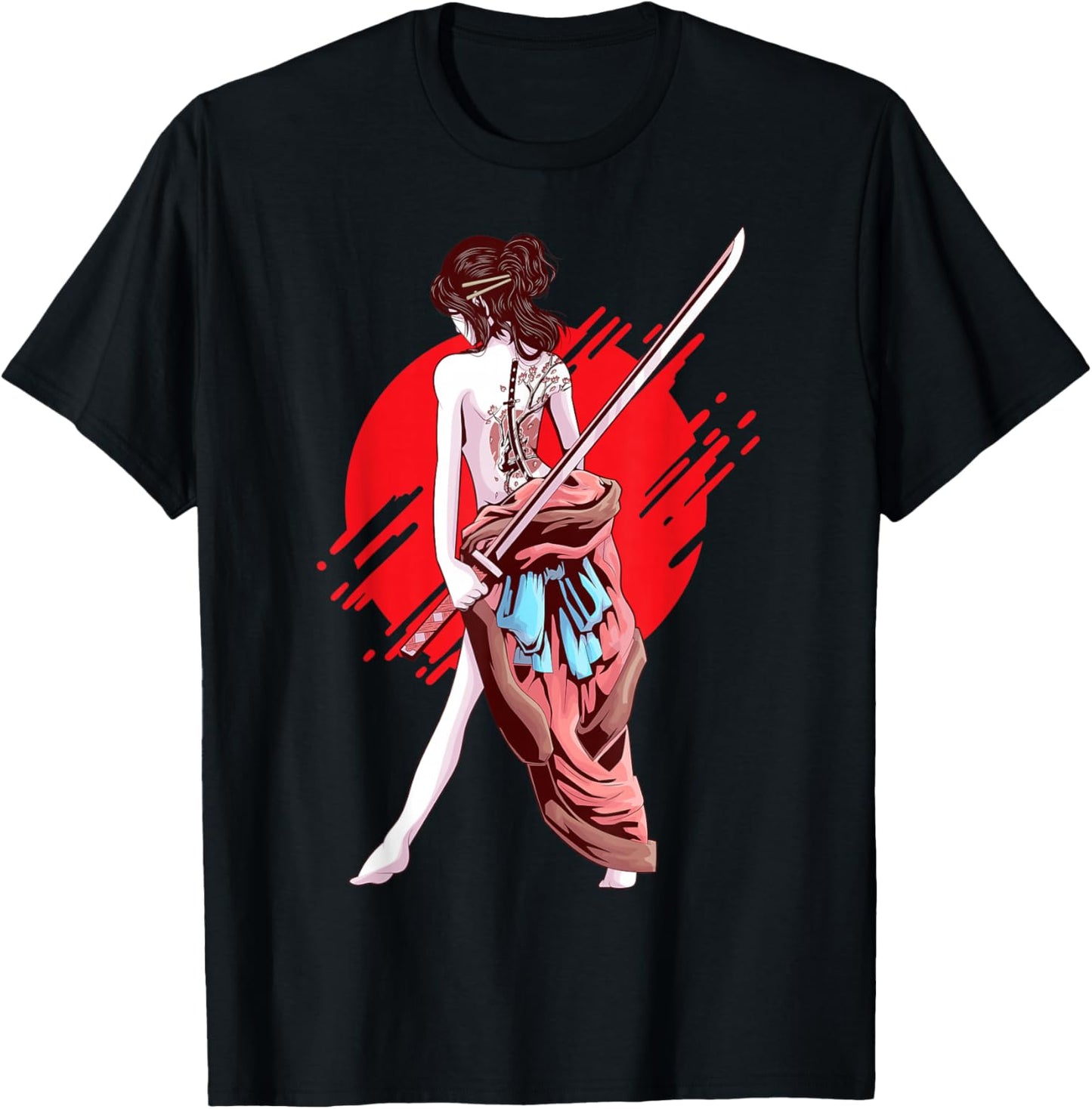 Samurai Girl Japanese Art Anime