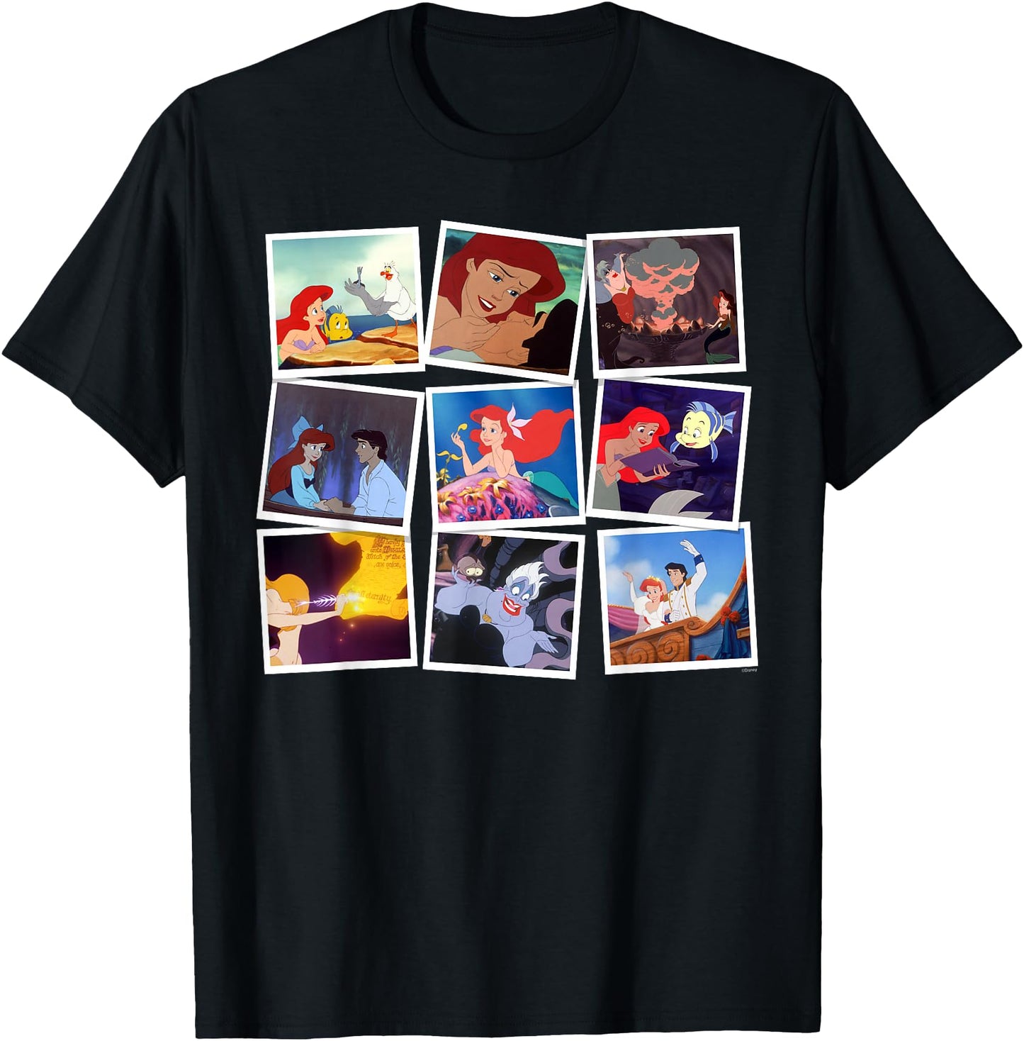 Disney Princess Ariel The Little Mermaid Famous Movie Frames