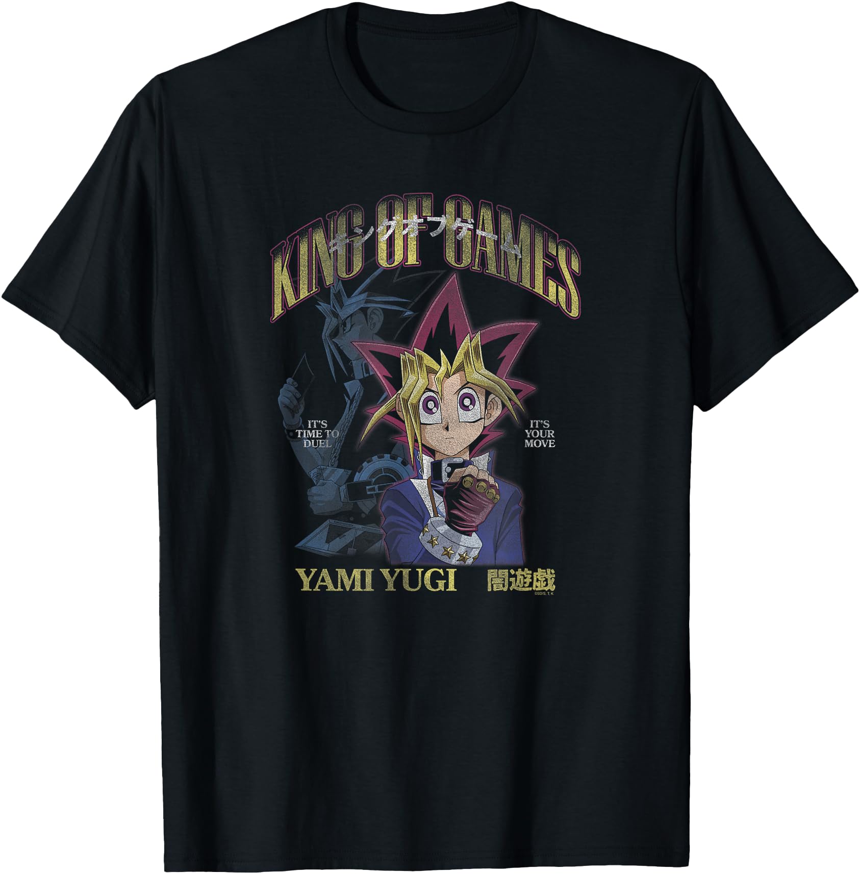 Yu-Gi-Oh! Duel Monsters Yami Yugi King of Games Kanji Anime