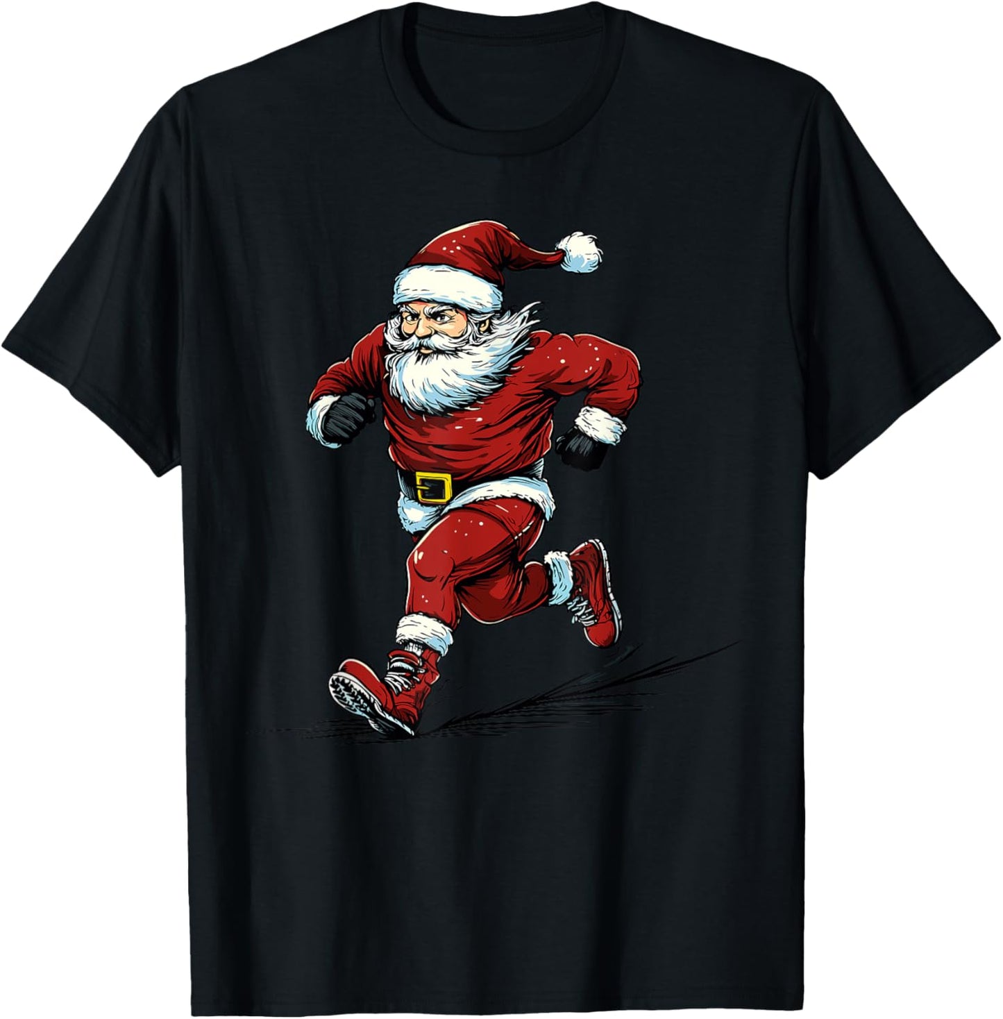 Santa Running Cross Country XC Runner Christmas Xmas Pajama