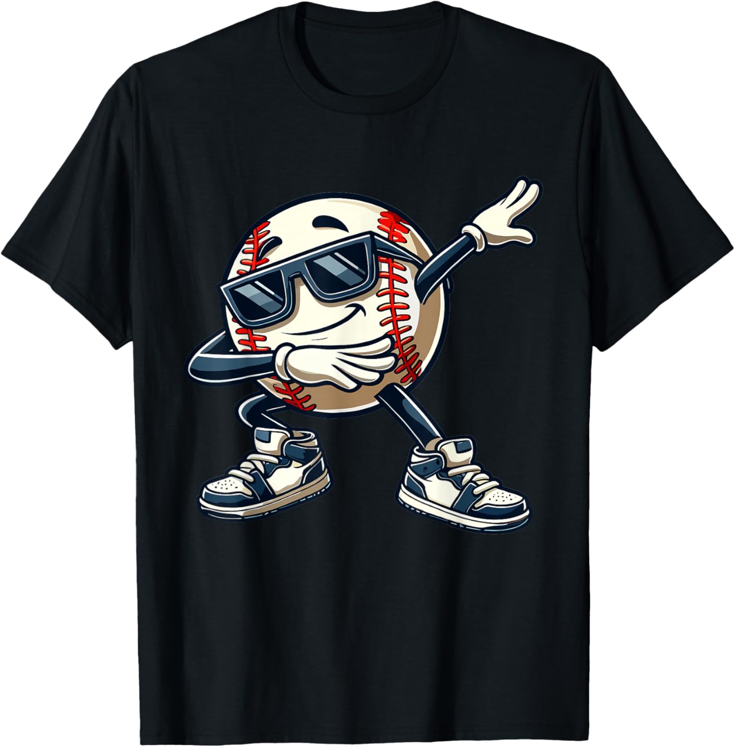 Dabbing Baseball Ball Kids Boys Men Funny Baseball