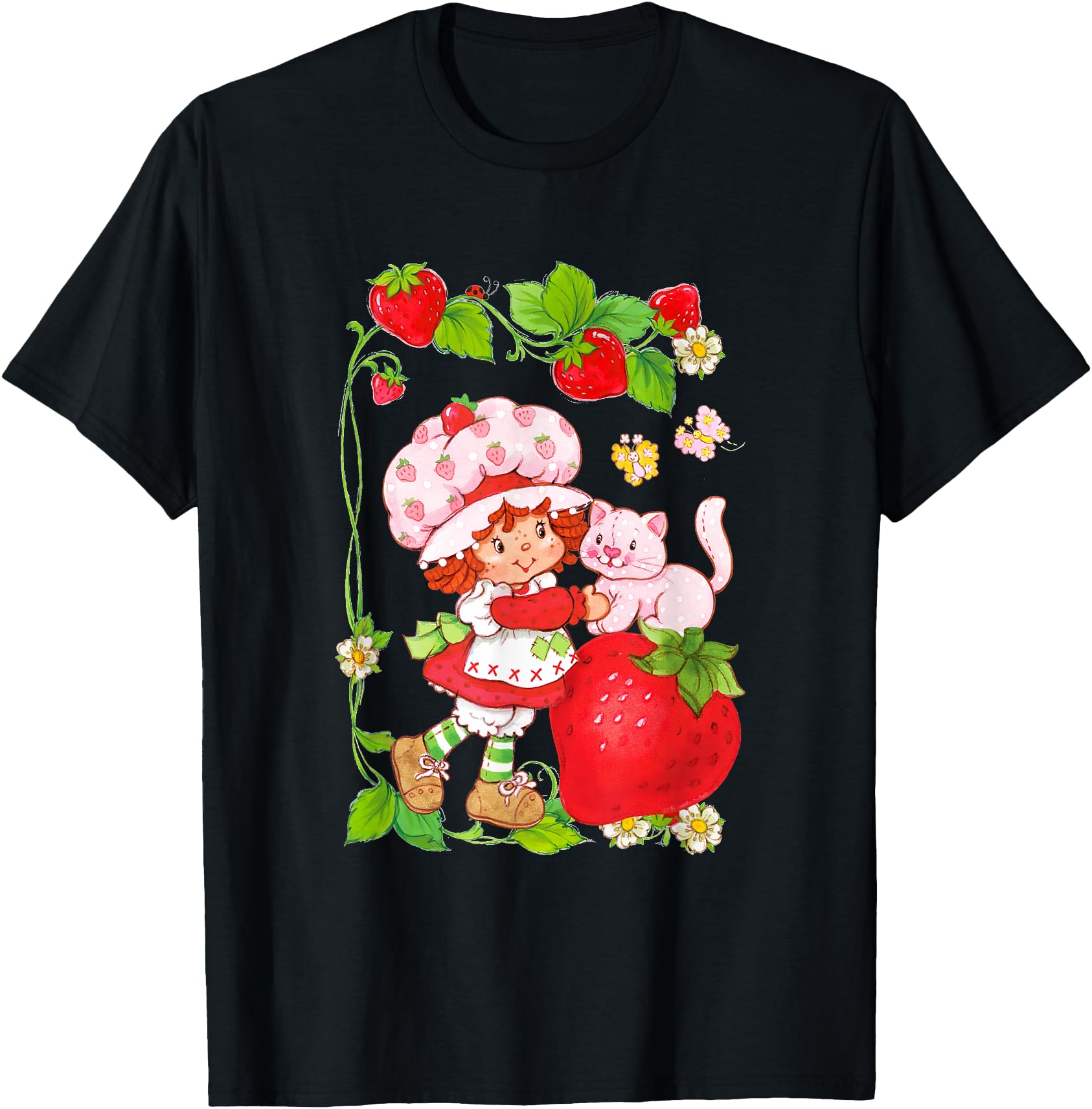 Strawberry Shortcake & Kitty Berry Picking Vintage