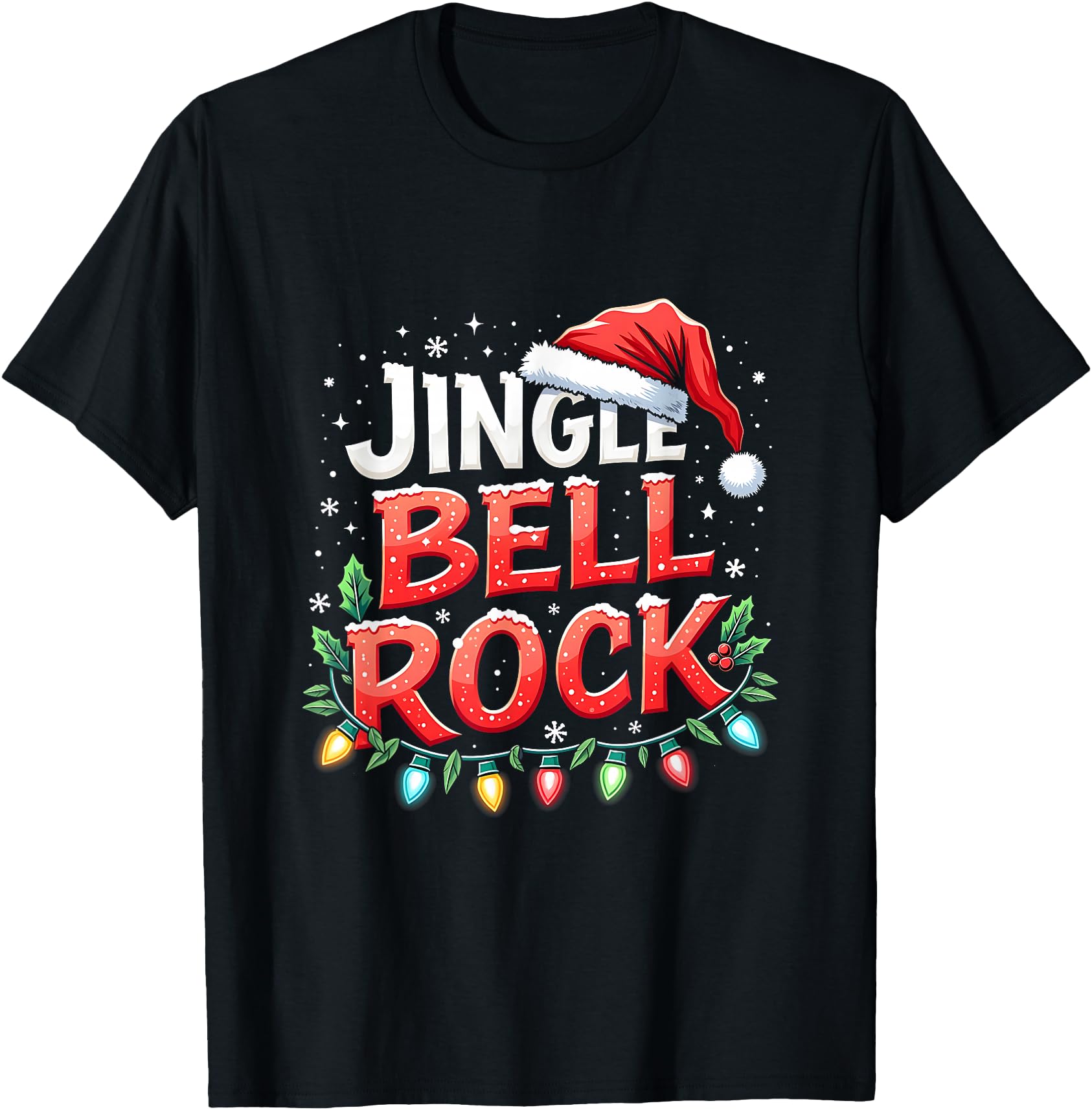 Santa Jingle Bell Rock Christmas Music Lovers