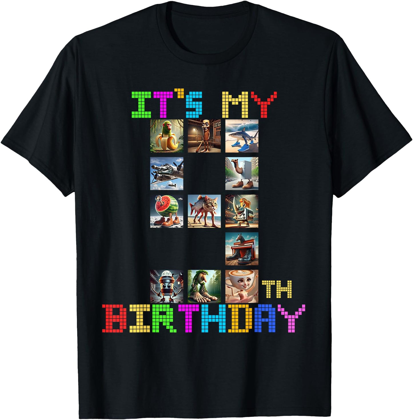 It's My 9tj Birthday Funny Italian Brainrot Meme Boys Girls