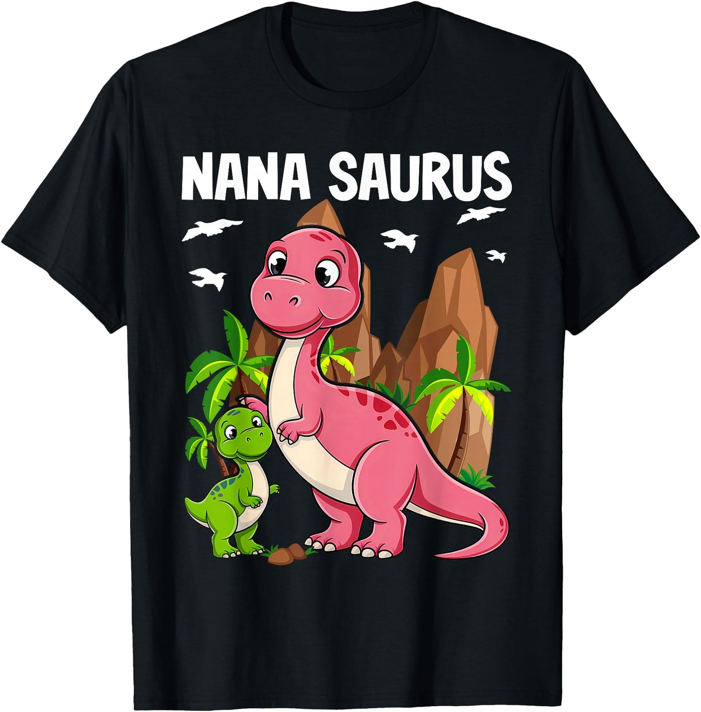 Cute Nana Saurus Nanasaurus Dinosaur for Grandmother