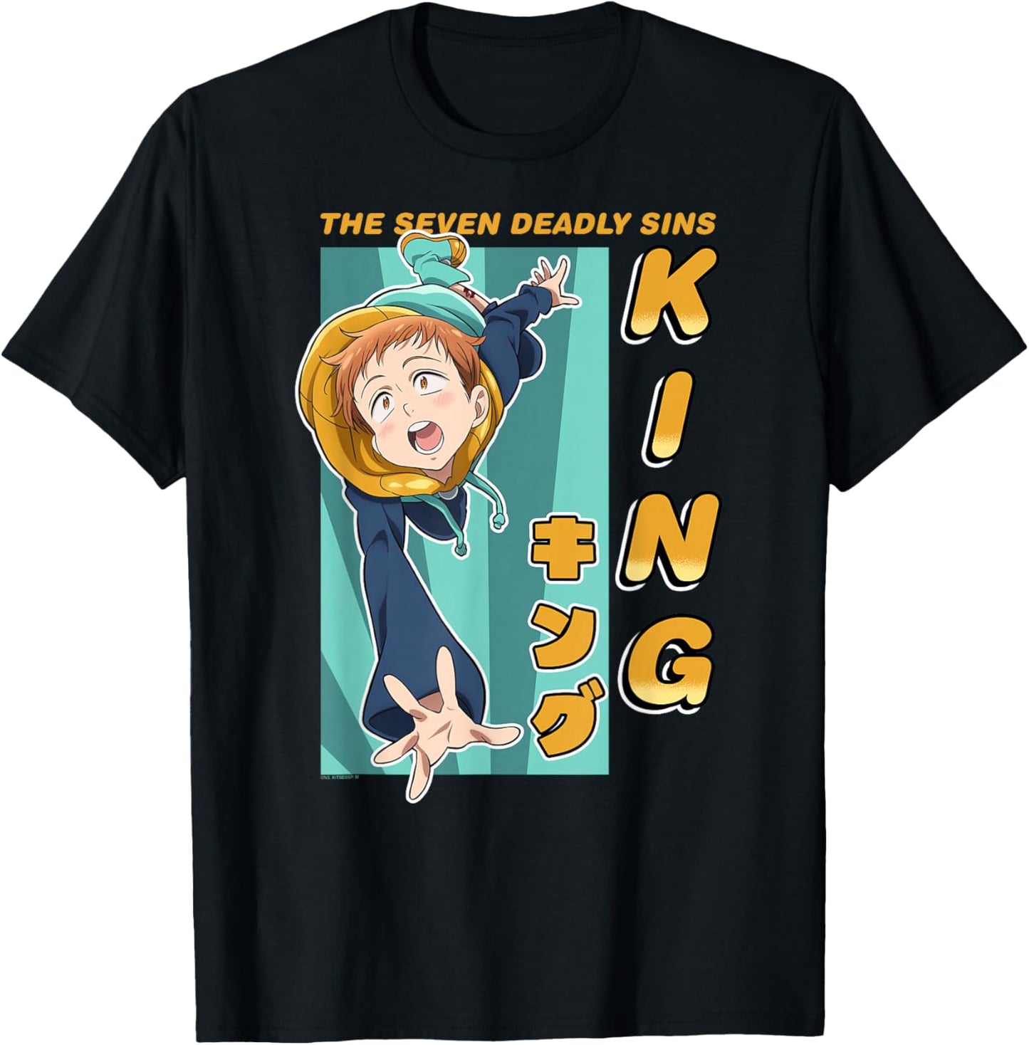 The Seven Deadly Sins King Colorful Portrait Anime