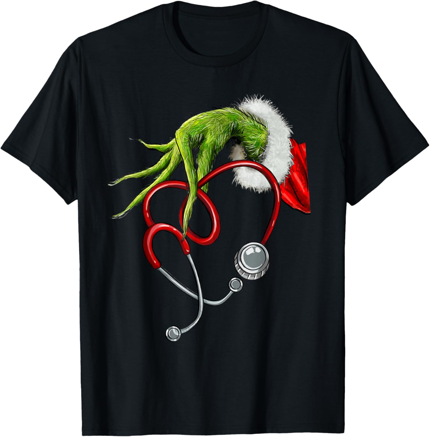 Nurse Funny Merry Christmas Stethoscope Nursing Xmas Pajamas