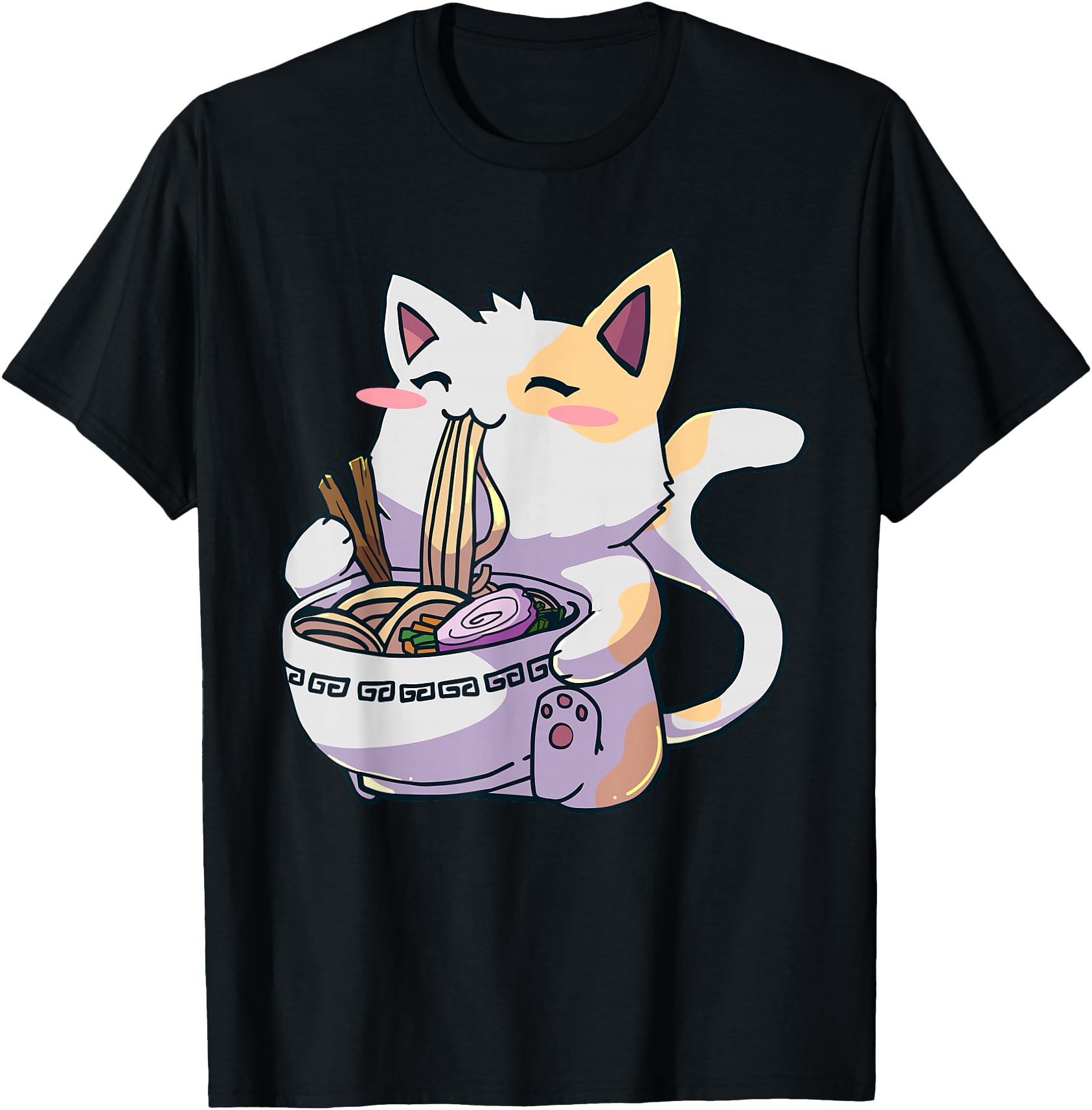 Ramen Cat Kawaii Anime Japanese Kawaii Neko