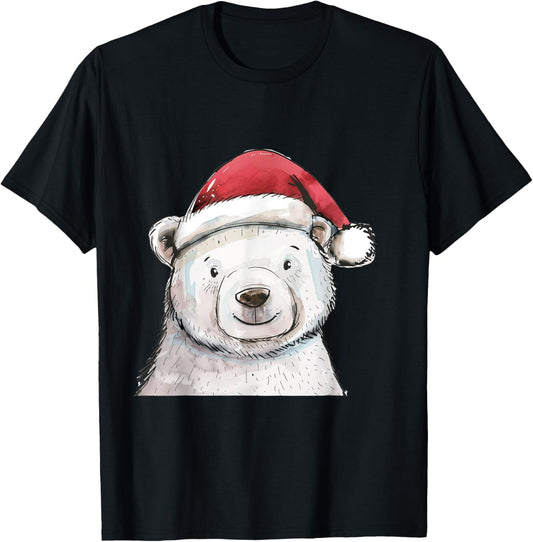 Christmas Holiday Season Xmas Polar Bear T-Shirt