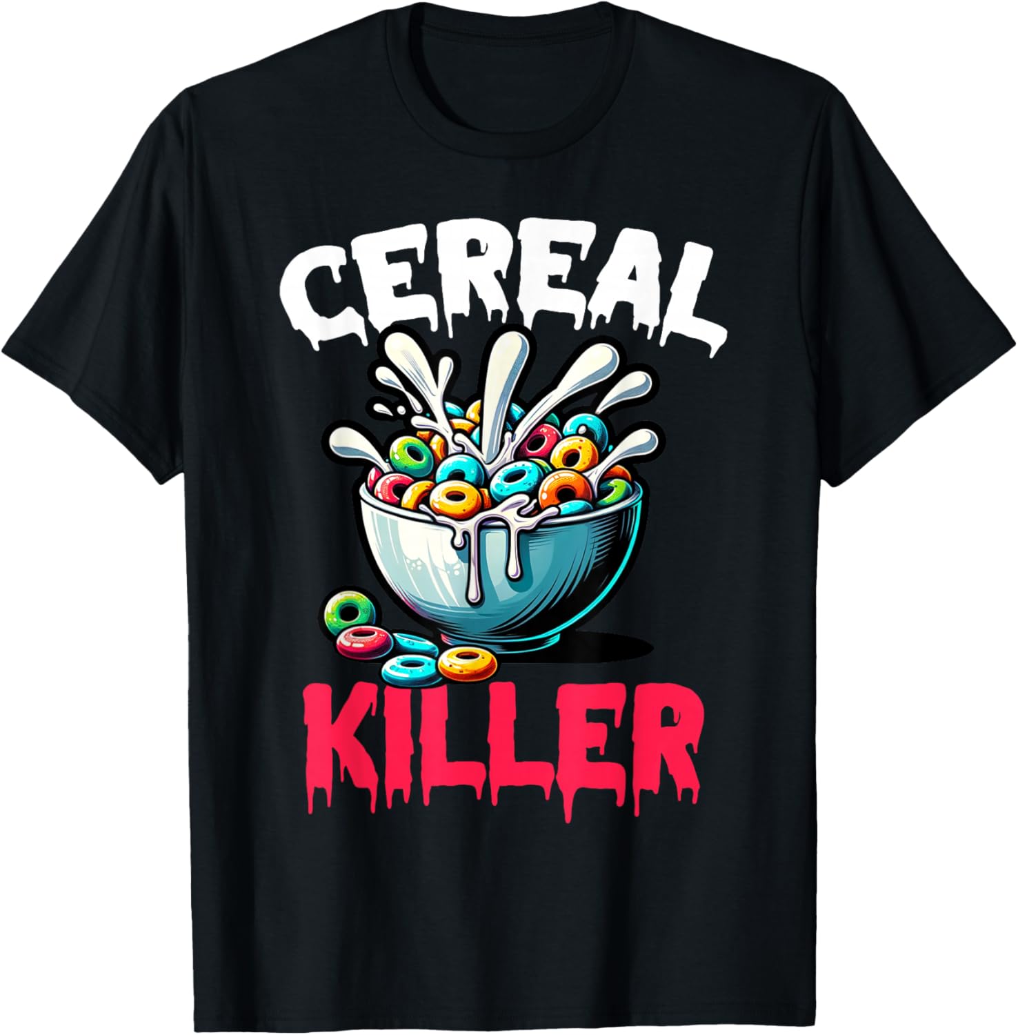 Cereal Killer Funny Adult Humor Print