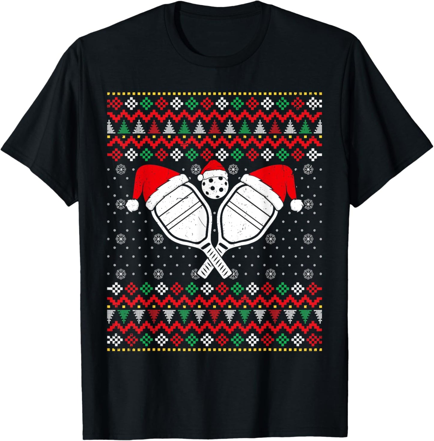 Pickleball Ugly Christmas Sweater Sport Lover Xmas Matching