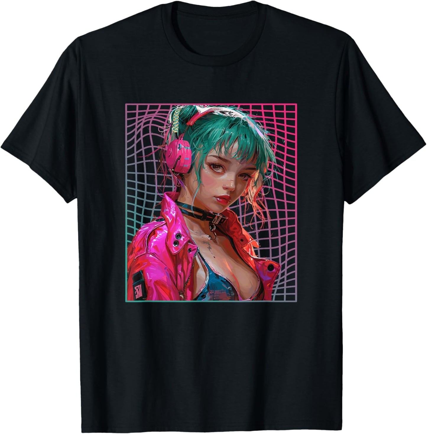 Cyberpunk anime girl