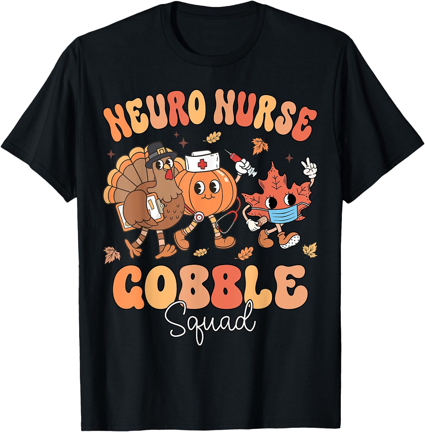 Fall Neuro Nurse Gobble Squad Thanksgiving Neurology