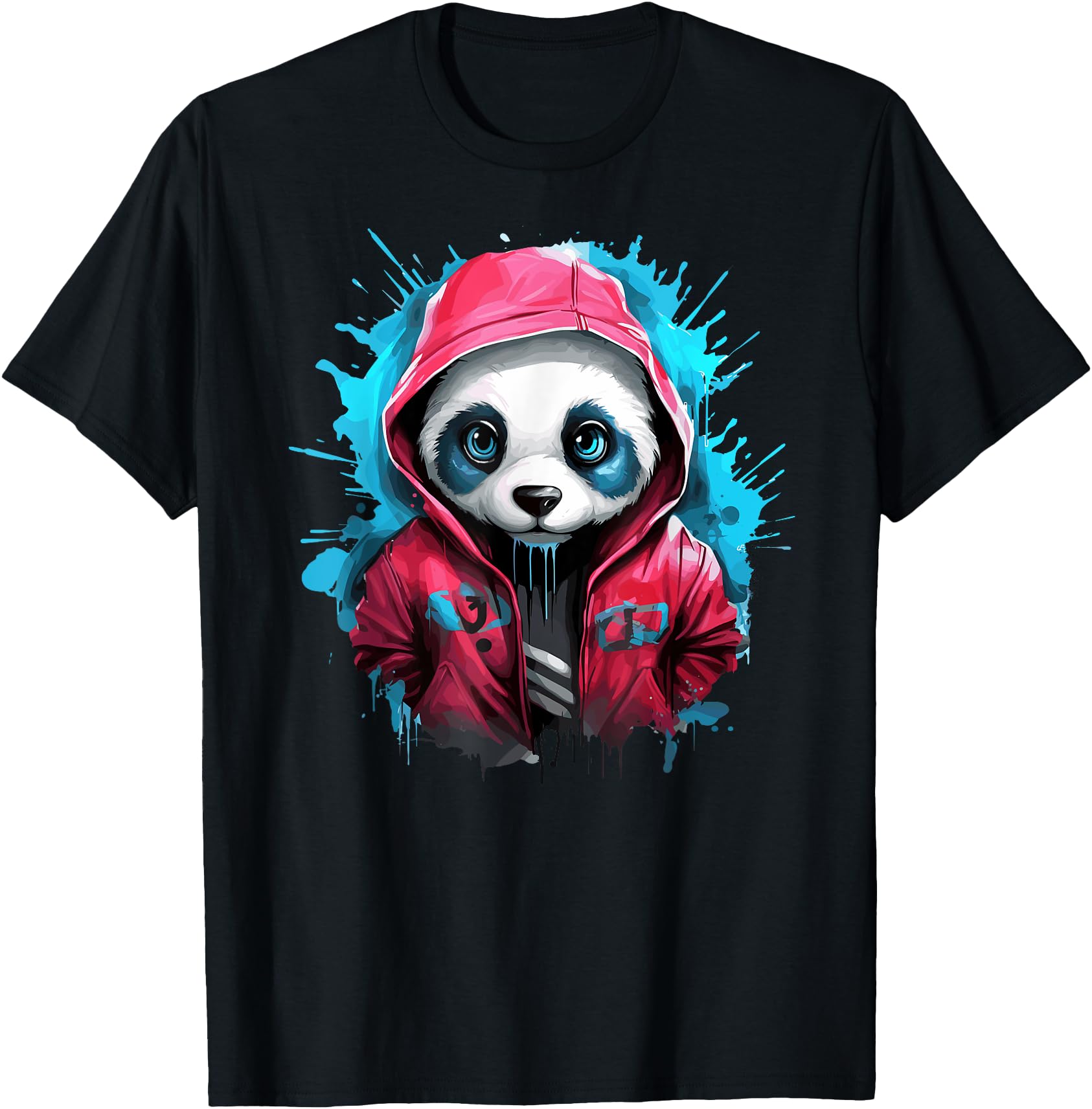 Cool Panda Hoodie Street Style Vibes