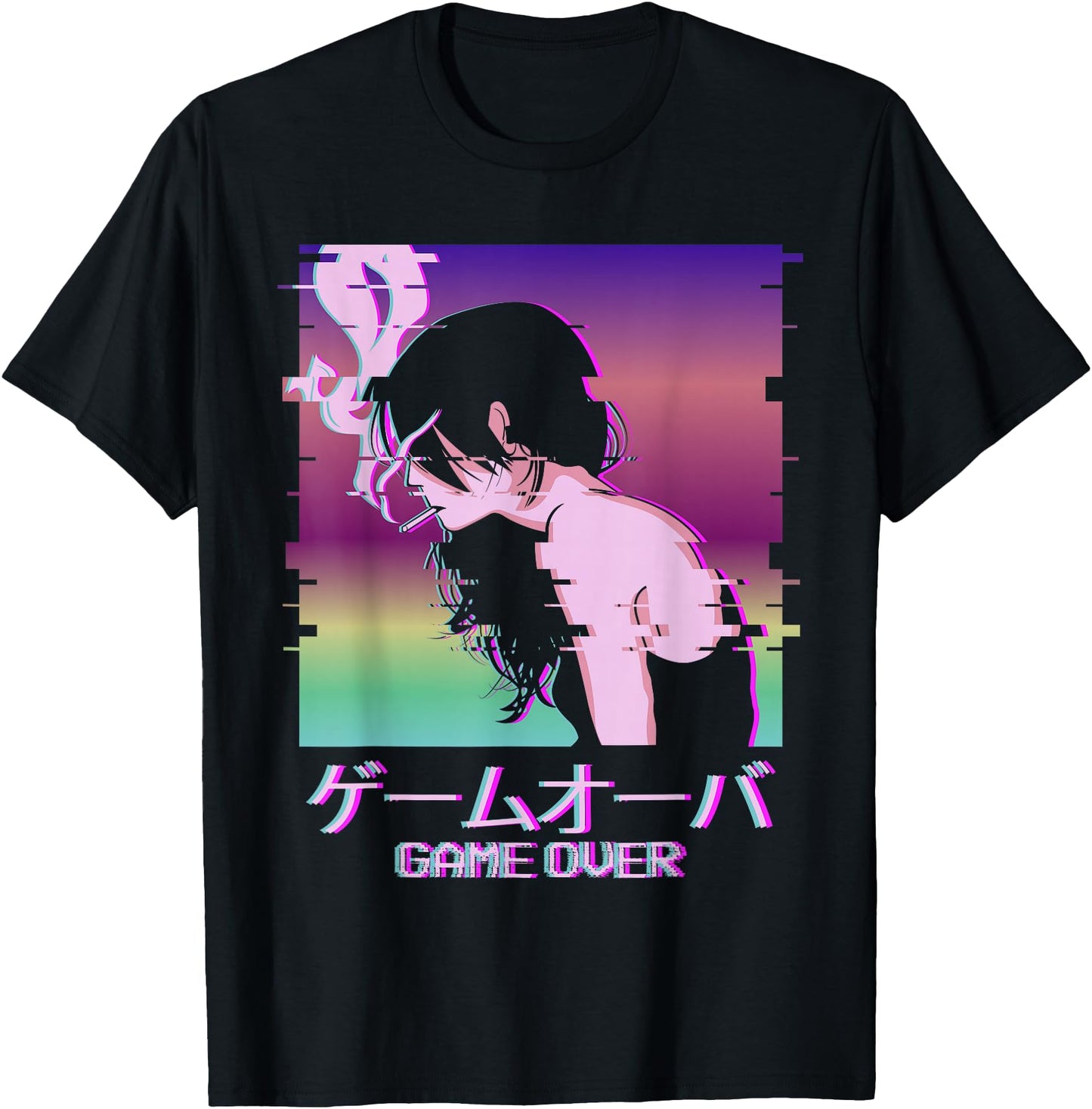 Vaporwave Anime Girl Indie Old Aesthetic Sad Anime Girl