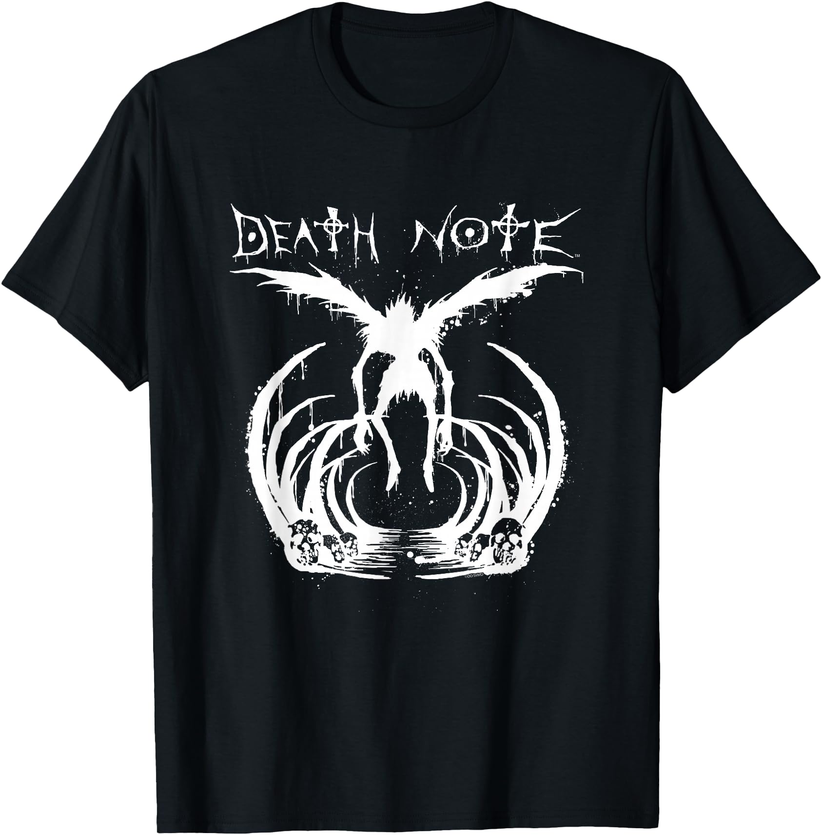 Death Note Ryuk Splatter Silhouette Anime