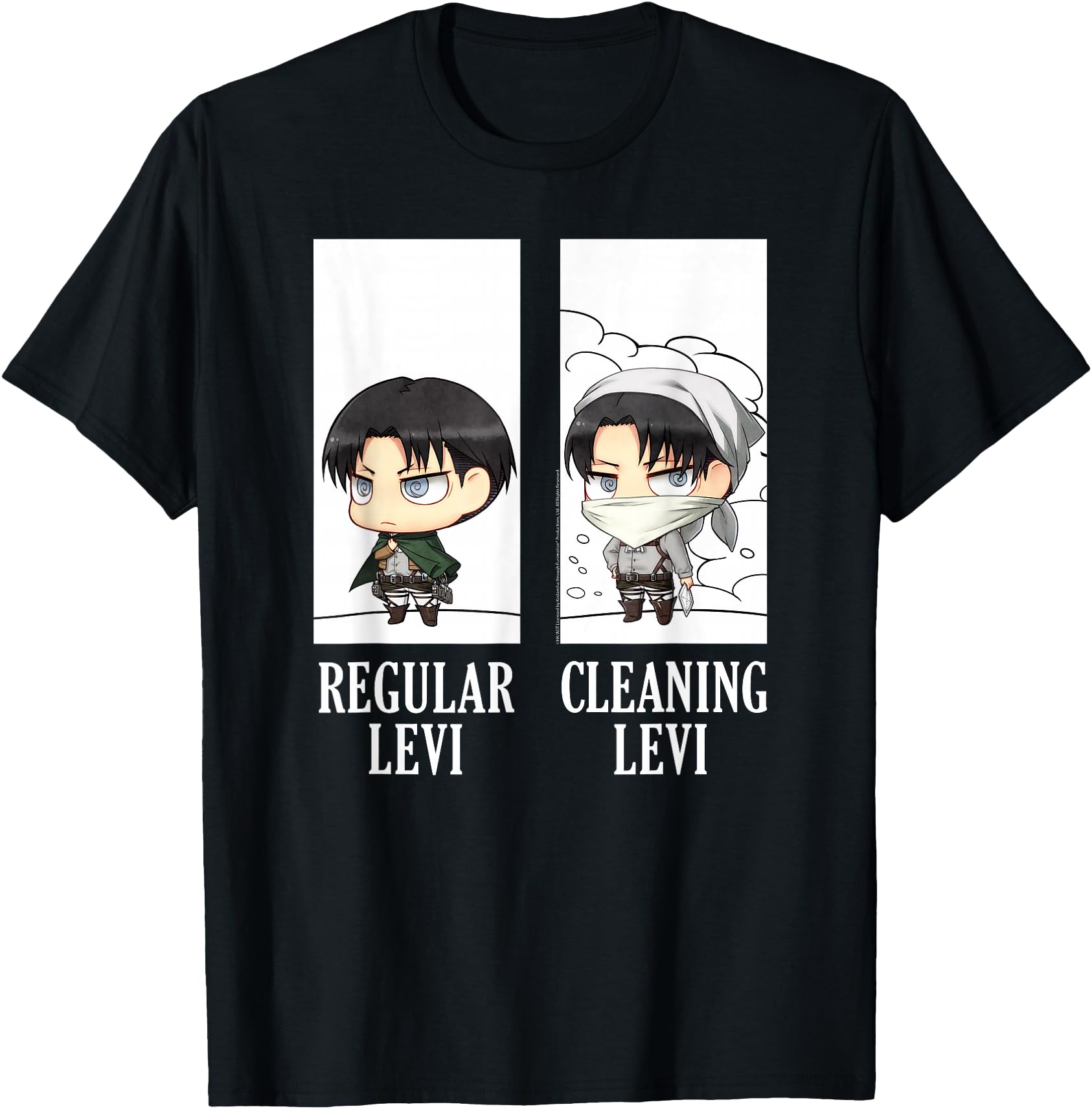 Attack on Titan Regular\/Cleaning Levi Chibi AOT Anime