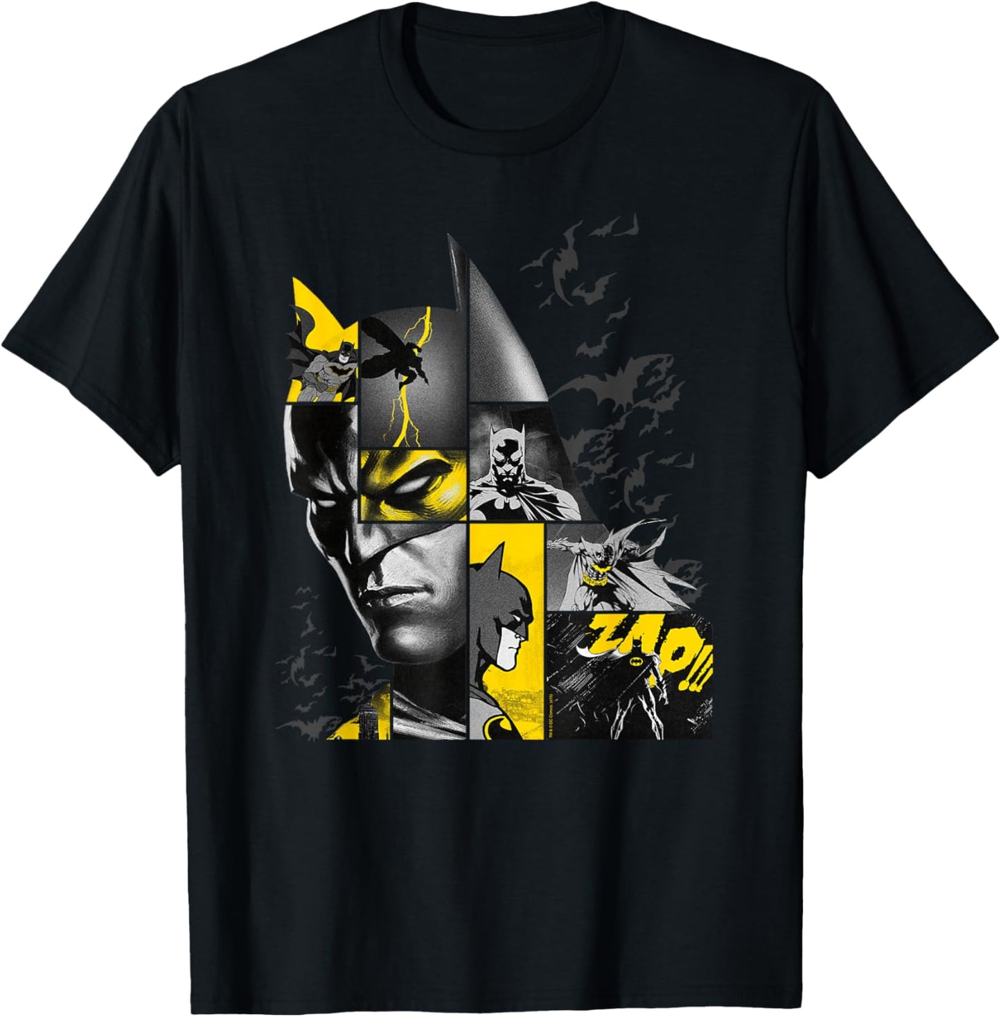 Batman 80 Years Bat Panels Dark