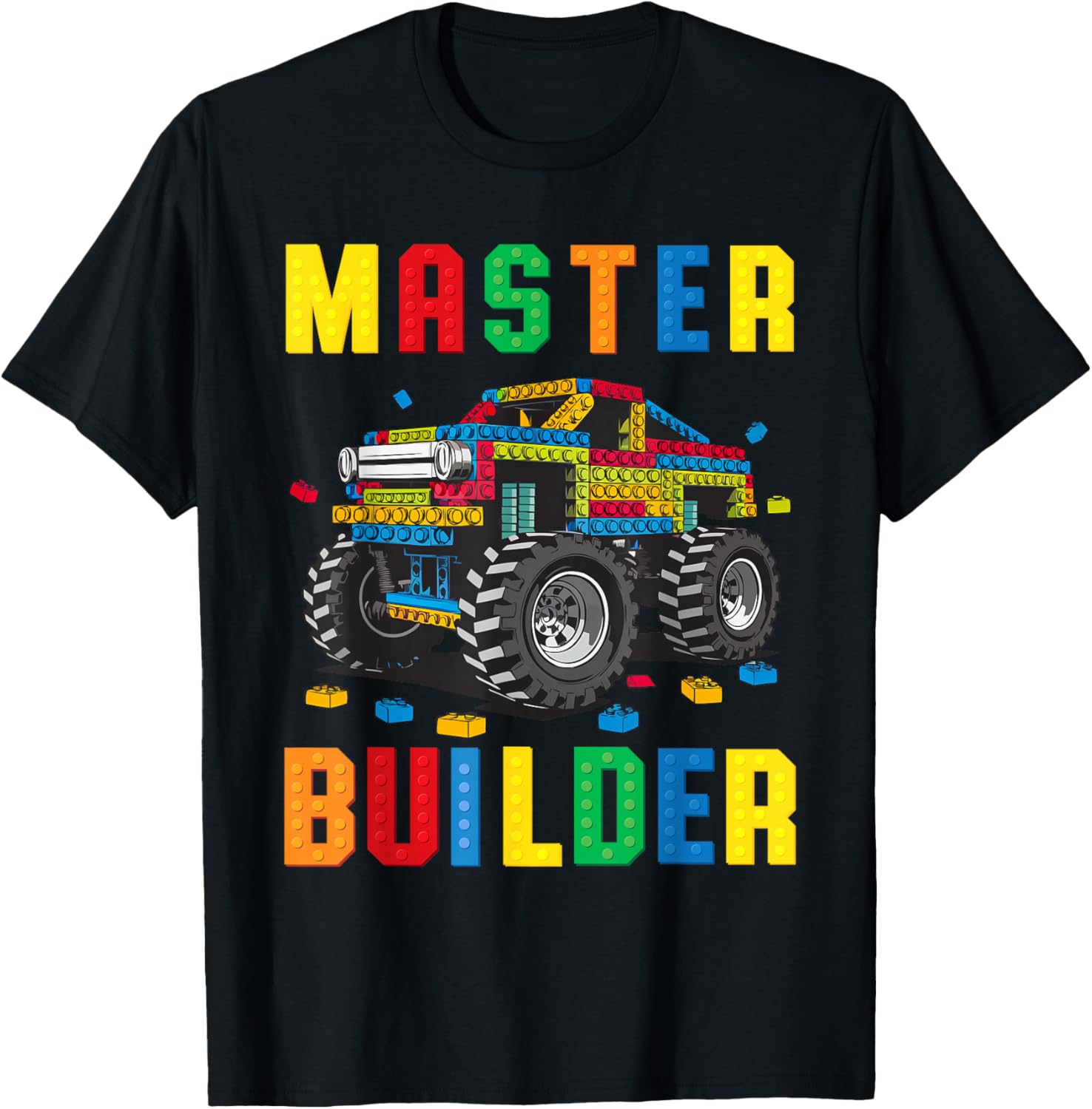 Funny Family Master Builder Kids Building Bricks Blocks Toy