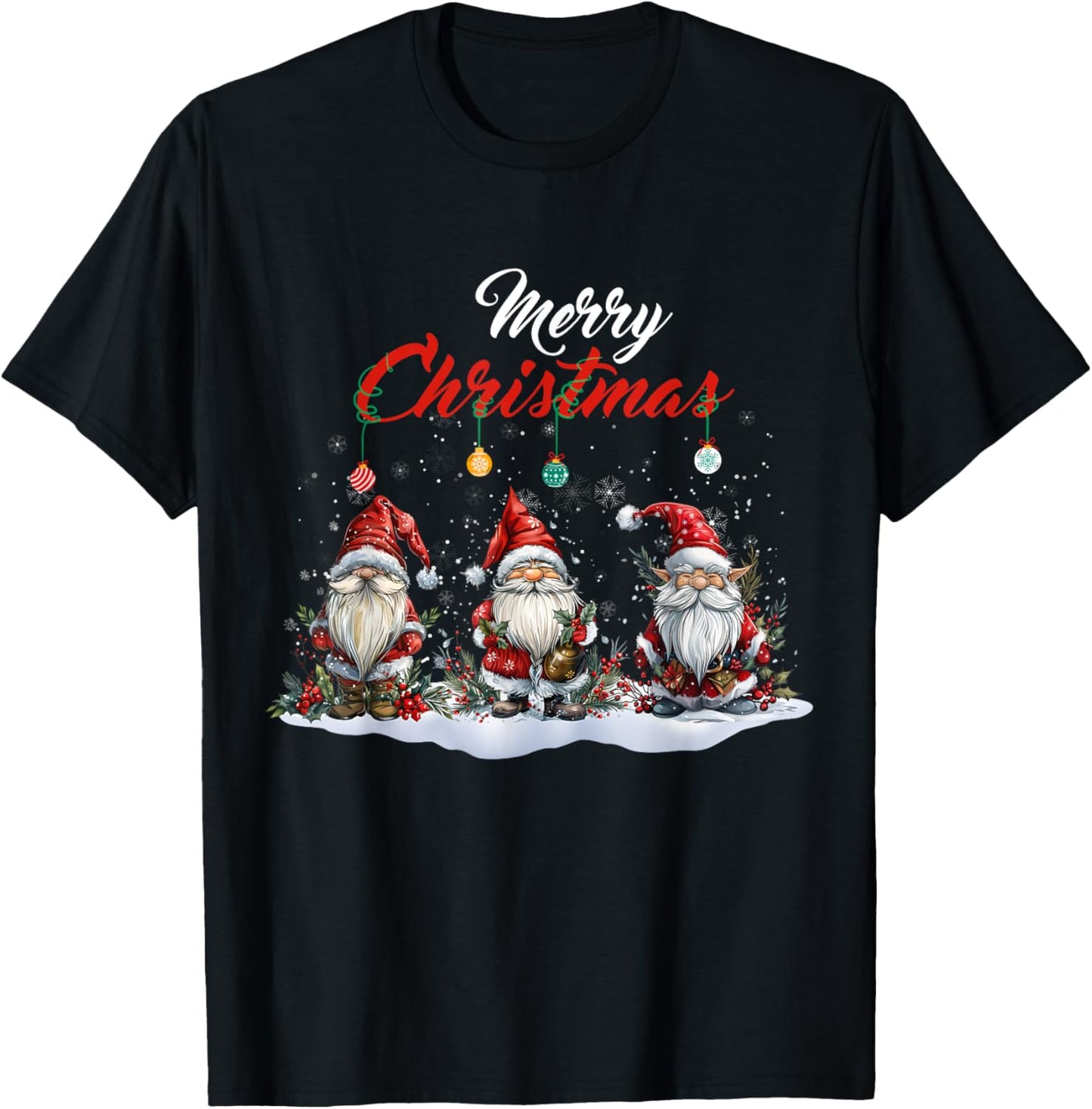 Merry Christmas Gnomes Ugly Christmas Sweater Santa Xmas