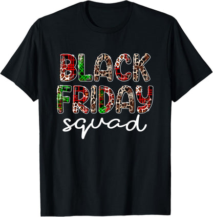 Friday Shopping Crew Christmas Black Shopping Family Group
