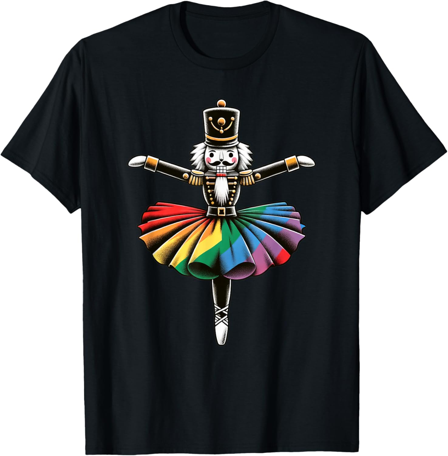 Gay Pride Ballerina Nutcracker Vintage Gay Christmas