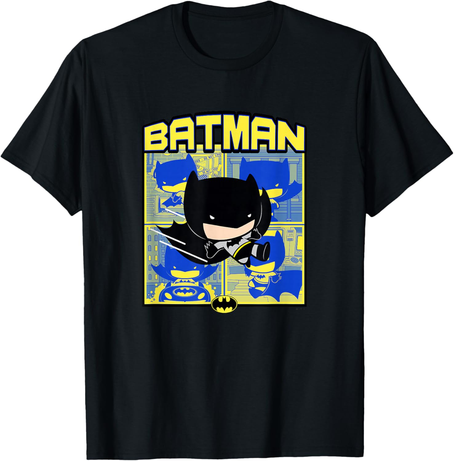 DC Comics Batman Comic Vintage Chibi Kawaii Superhero Panels