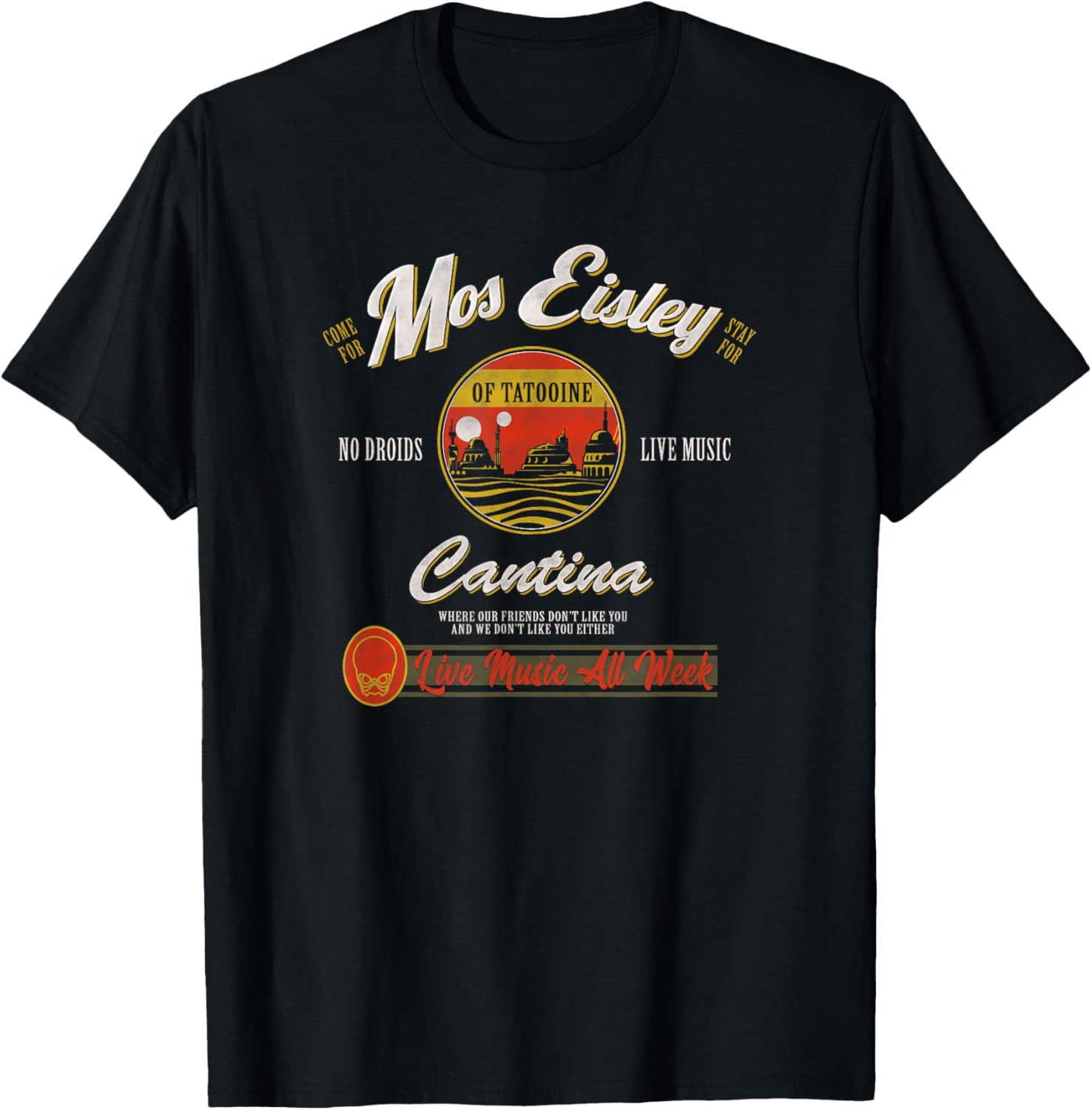 Star Wars Classic Mos Eisley Cantina Live Music All Week Ad