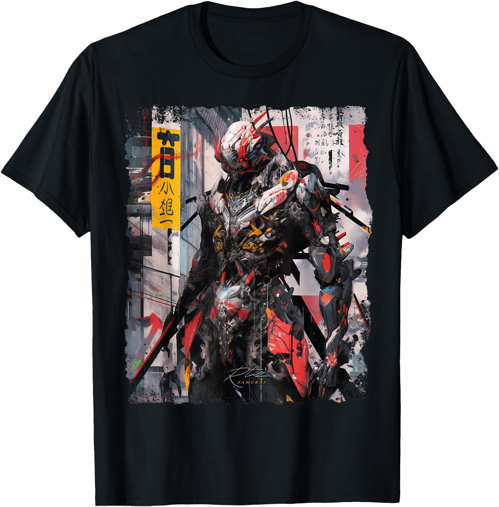 Hip Hop Y2K Vintage Hipster Edgy Urban Streetwear Samurai