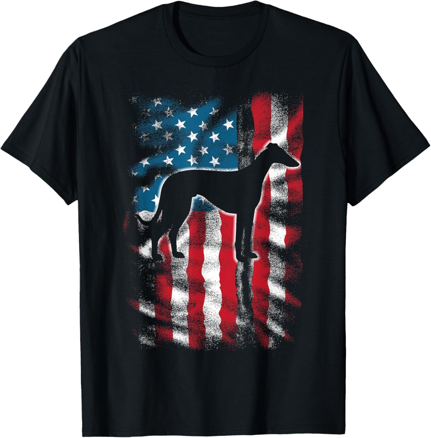 American Flag USA Patriot Italian Greyhound Dad Mom Dog T-Shirt for Women Kids Men