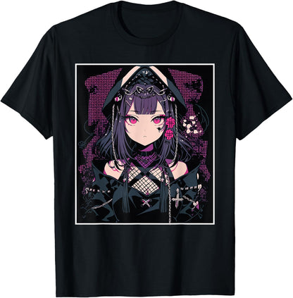 Anime Girl Gothic Waifu Japanese Aesthetic Kawaii Otaku