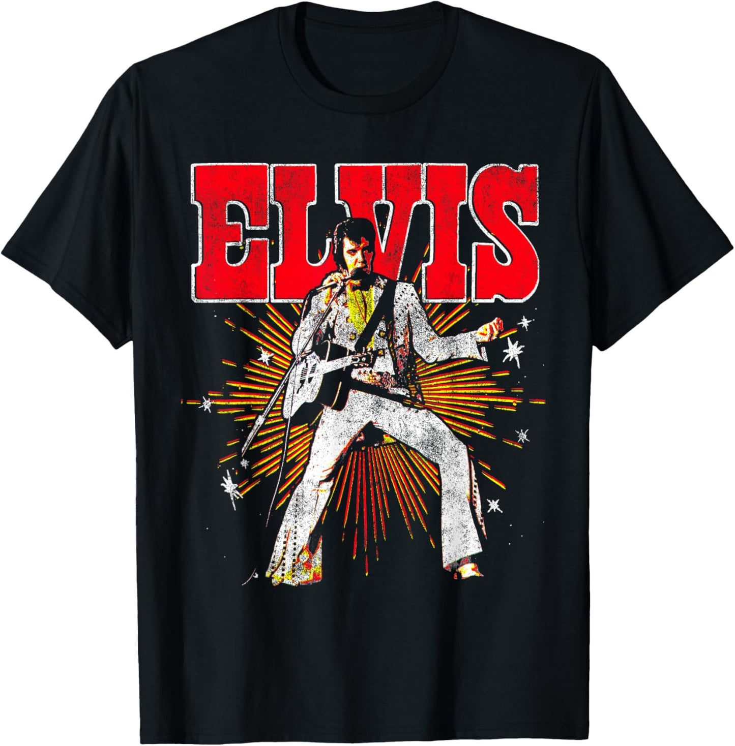 Elvis Presley Official Retro Short Sleeve
