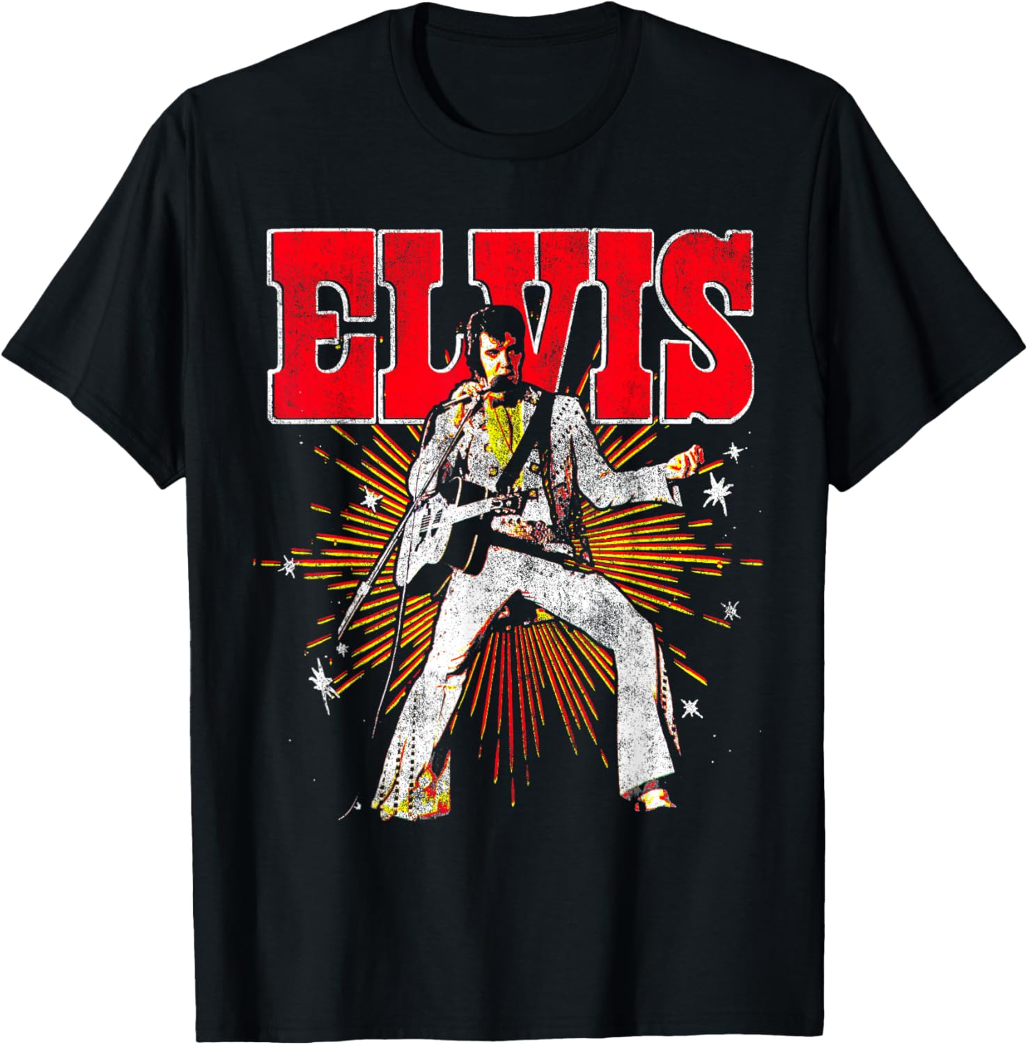 Elvis Presley Official Retro Short Sleeve