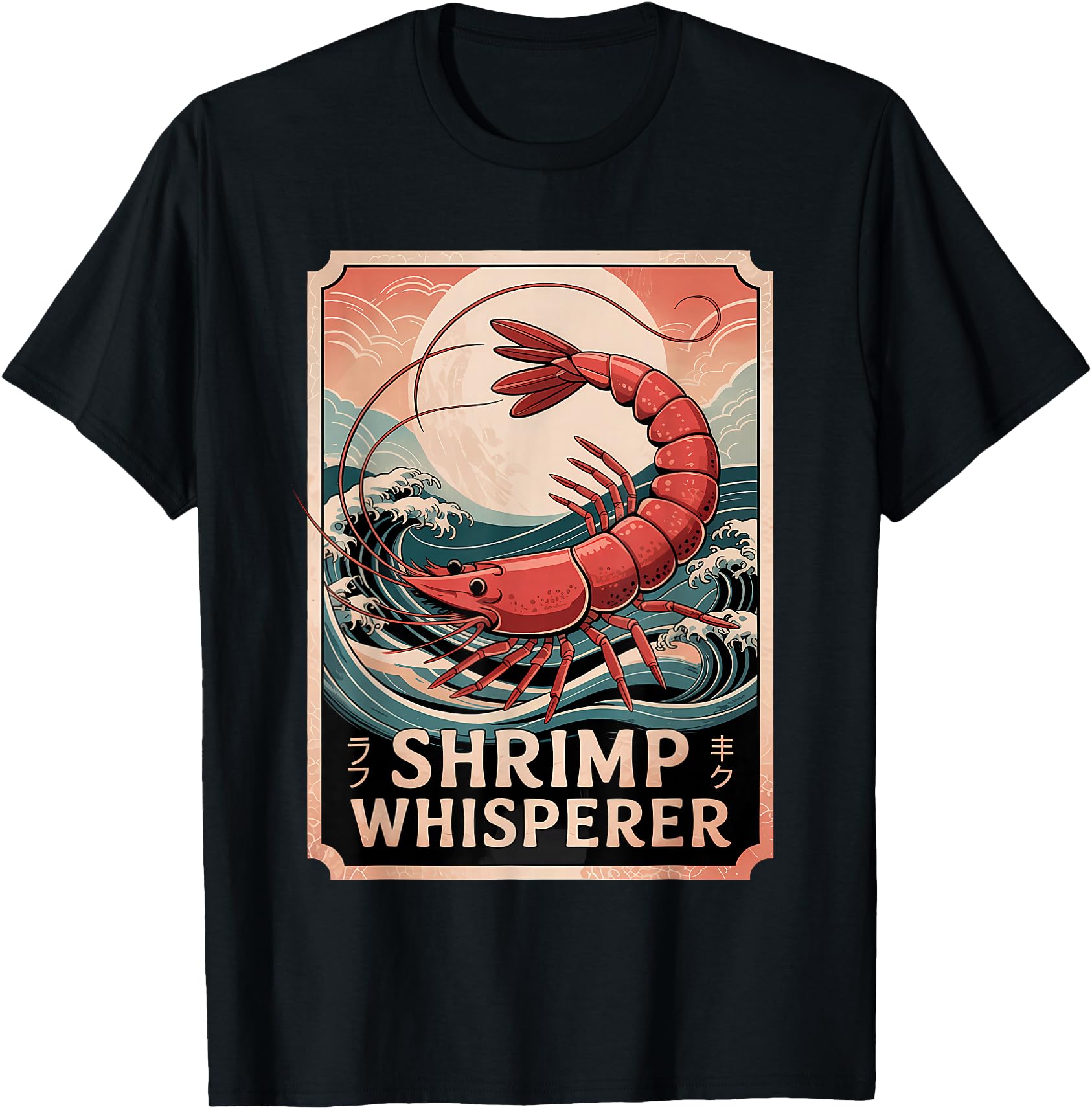 Shrimp Whisperer Japanese Ocean Serenity