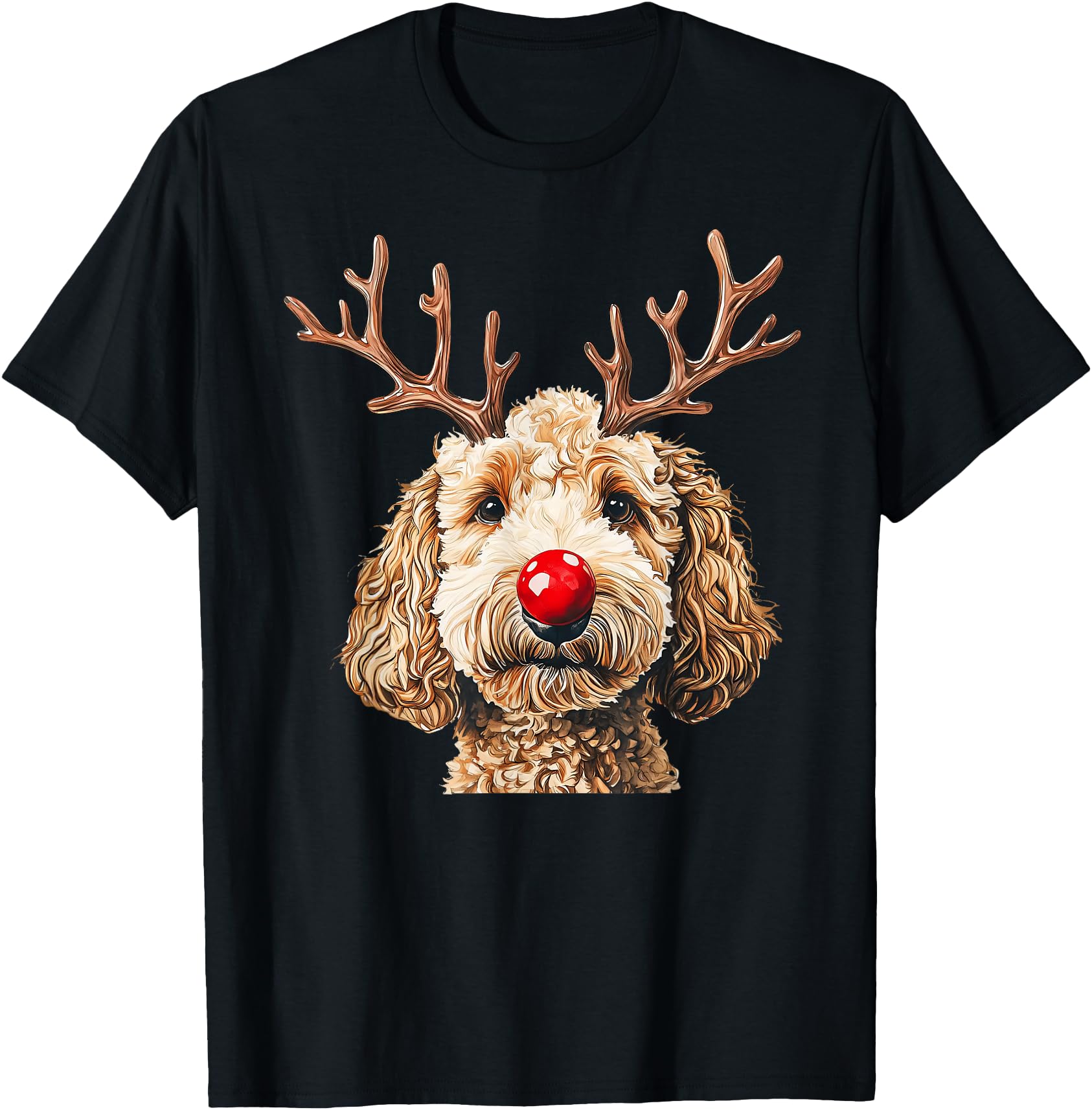 Christmas Goldendoodle Reindeer Dog Lover Doodle Mom