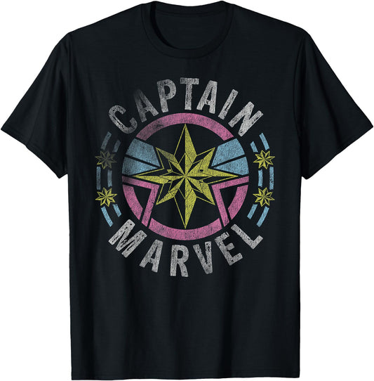 Captain Marvel '90s Style Logo