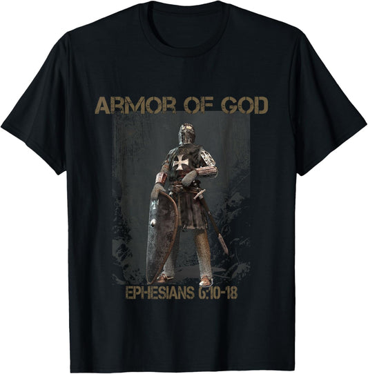Christian T S Bible Verse T S Scripture T S Armor of God T T-Shirt